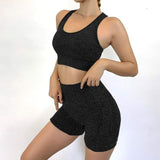 shopsharpe.com Activewear Motion Seamless Yoga Shorts & Top Set