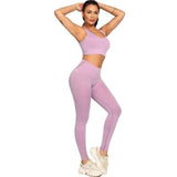 shopsharpe.com Activewear Purple / S / China Swank Gym Activewear 2 Piece Set