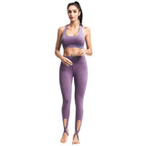 shopsharpe.com Activewear Purple Suit / XL Agni Push Up Yoga Leggings & Workout Top