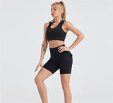 shopsharpe.com Activewear Ranger Fitness Shorts with Hooded Workout Top