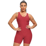 shopsharpe.com Activewear Spark One Piece Textured Fitness Playsuit