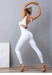 shopsharpe.com Activewear White / L Shunya One Piece Seamless Fitness & Yoga Jumpsuit