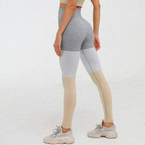 Express Contrast Seamless Gym Leggings –