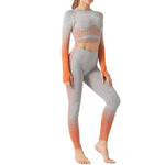 shopsharpe.com Activewear Yoga Set Orange / S ToneUp Seamless Activewear Set