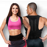 shopsharpe.com Adjustable Adult Corset Posture Correction Belt for Men Women Back Posture Brace Support Stop Slouching  Hunching Back Trainer