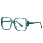 shopsharpe.com Blue Light Glasses C6Green Sage Oversized Retro Anti-Blue Light Glasses
