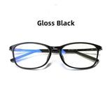 shopsharpe.com Blue Light Glasses Gloss Black Vizer Flexible Unisex Anti-Blue Light Glasses