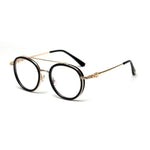 shopsharpe.com Blue Light Glasses gold-black Whisk Unisex Anti-Blue Light Glasses