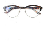 shopsharpe.com Blue Light Glasses Leopard Flaunt Semi-Rimless Women's Anti-Blue Light Glasses