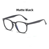 shopsharpe.com Blue Light Glasses Matte Black Aura Unisex Blue Light Blocking Glasses