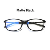 shopsharpe.com Blue Light Glasses Matte Black Vizer Flexible Unisex Anti-Blue Light Glasses