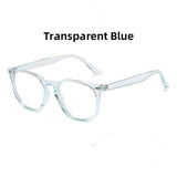 shopsharpe.com Blue Light Glasses Transparent Blue Aura Unisex Blue Light Blocking Glasses