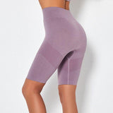 shopsharpe.com Cycling Shorts Purple / S High Waist Seamless Fitness & Cycling Shorts
