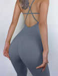shopsharpe.com Dhyana Seamless Backless Fitness and Yoga Jumpsuit