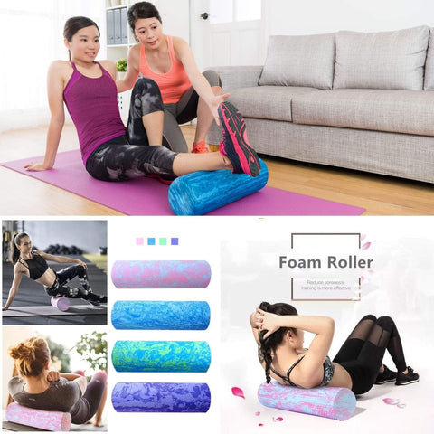 shopsharpe.com FoamCross Yoga Foam Roller & Lacrosse Massage Ball Set