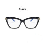 shopsharpe.com Glasses 1 Black Women's Oversized Cat Eye Anti-Blue Light Glasses