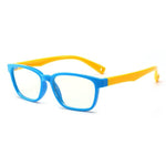 shopsharpe.com Glasses Blue Yellow Kids Bendable Silicone Frame Anti-blue Light Glasses