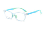 shopsharpe.com Glasses trans blue Kids Flexible Anti-Blue Light Glasses