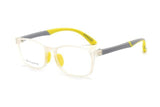 shopsharpe.com Glasses trans yellow Kids Flexible Anti-Blue Light Glasses