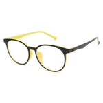 shopsharpe.com Glasses Yellow Black Dual Tone Women's Anti-Blue Light Glasses