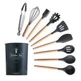 shopsharpe.com Kitchen Accessories Black / 10PCS-A KitRules Non-stick Silicone Utensil Set