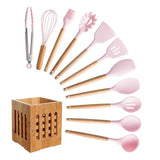 shopsharpe.com Kitchen Accessories Pink / 12PCS-B KitRules Non-stick Silicone Utensil Set