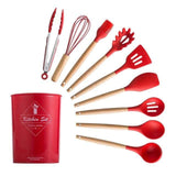 shopsharpe.com Kitchen Accessories Red / 10PCS-A KitRules Non-stick Silicone Utensil Set