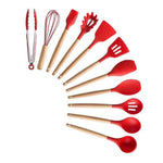 shopsharpe.com Kitchen Accessories Red / 11PCS KitRules Non-stick Silicone Utensil Set