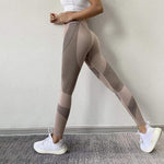 shopsharpe.com Leggings Beige / XL Athleisure High Waist Sports Fitness Leggings