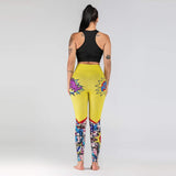shopsharpe.com SVOKOR Women Leggings Fashion High Waist Cartoon 3D Printing Fitness Leggings Autumn Polyester Casual Pants Women