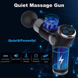 shopsharpe.com Torq Mini Massage Gun - 32 Speed - LCD Touch Screen