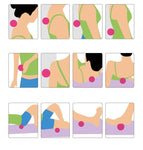shopsharpe.com Women Yoga Foam Roller Peanut Ball Set Pilates Block Gym Sports Men Fitness Peanut Massage Ball for Therapy Relax Exercise Relax